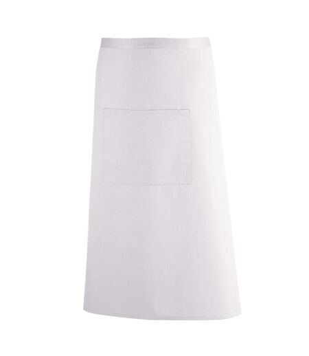 Tablier De Bar Colours Collection Taille Unique Blanc Premier