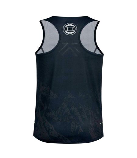 Débardeur Motif/style Imprimé Au Dos Performance Homme Noir Karrimor