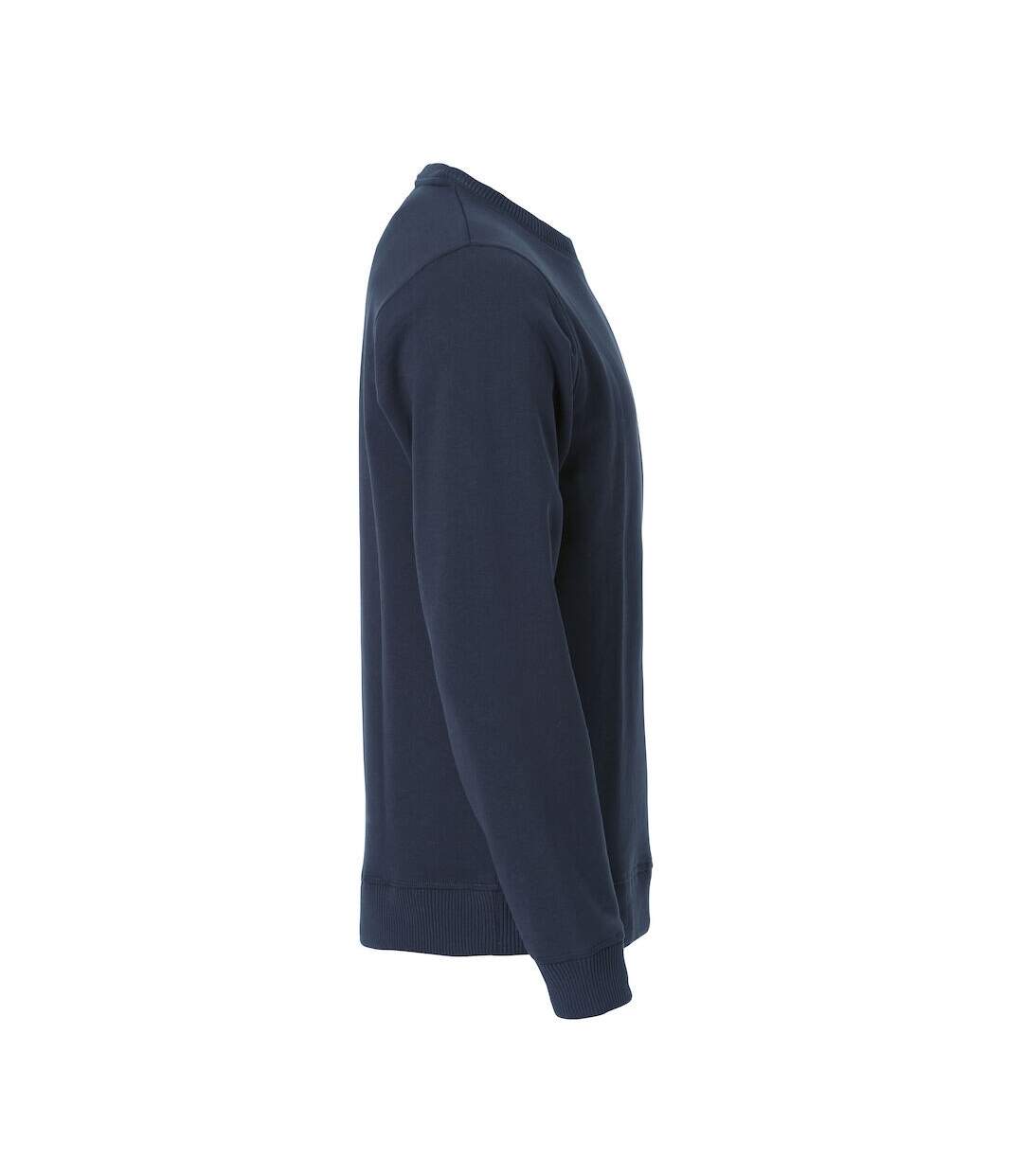 Sweat Classic Adulte Bleu Marine Foncé Clique-4