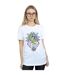 Disney Femme/Les femmes Mulan Ornamental Cotton Boyfriend T-Shirt (Blanc) - UTBI49646-2