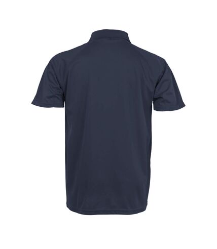 Spiro Unisex Adults Impact Performance Aircool Polo Shirt (Navy)