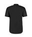 Kustom Kit Mens Workwear Oxford Short Sleeve Shirt (Black)