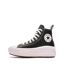 Baskets noires femme converse all star move-1