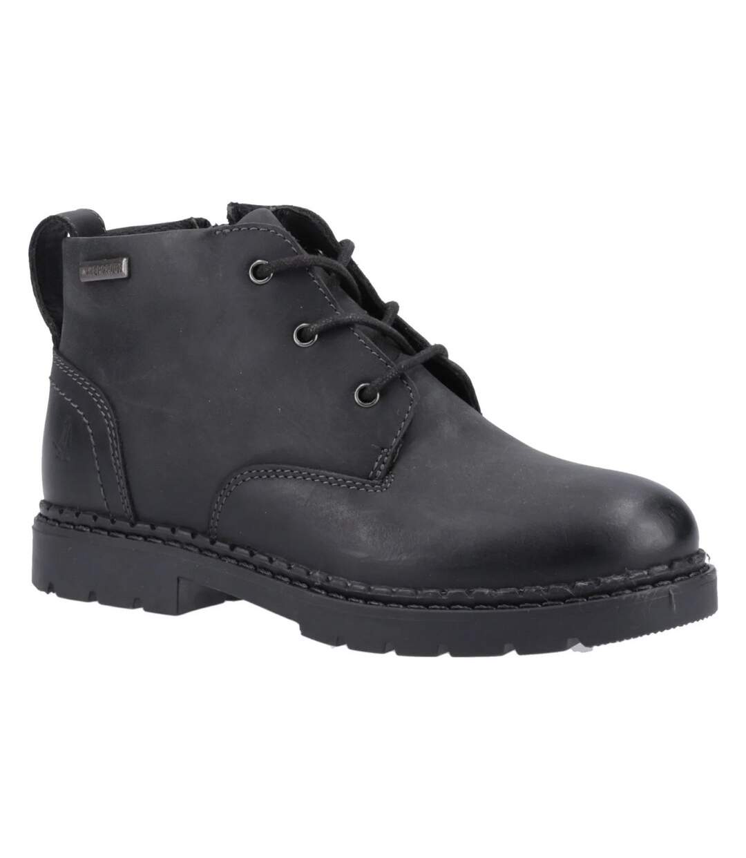 Bottes mini presley garçon noir Hush Puppies-1