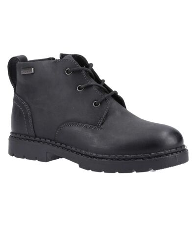 Bottes mini presley garçon noir Hush Puppies