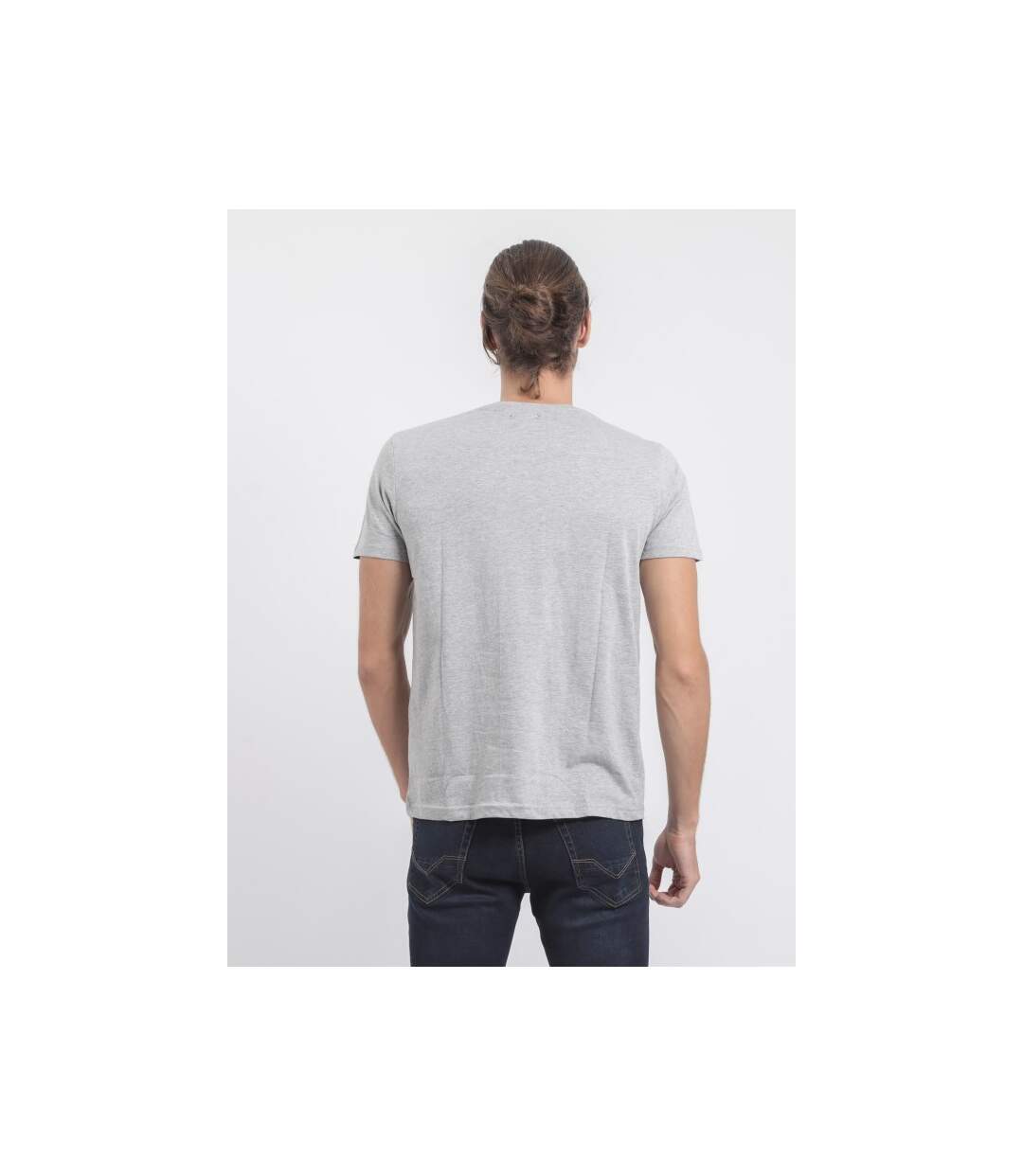 T-shirt col rond pur coton JARDIN-2