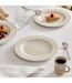 Lot de 6 Assiettes à Dessert Solène 22cm Beige-3
