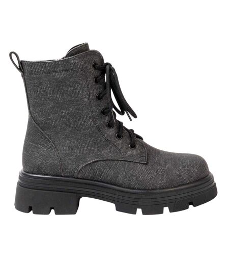 Bottes De Motard Bella Femme Noir Miso