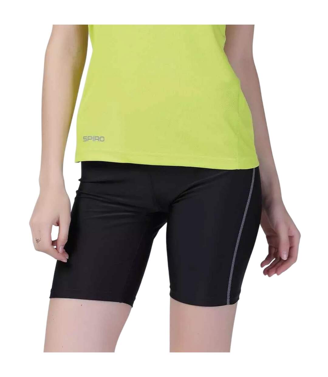 Short Thermique Femme Noir Spiro-1