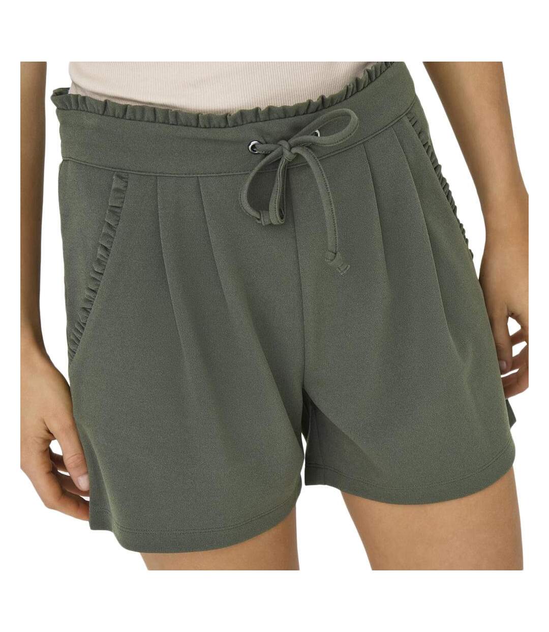 Short kaki femme jdy new catia - l-1