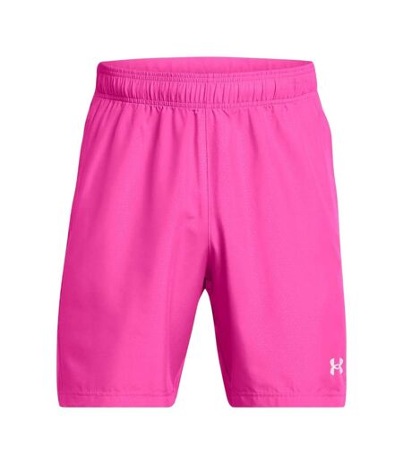 Short Entraînement Style En Relief Halfback Homme Rose Under Armour