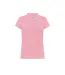 Womens/ladies Regular Polo Shirt Pink JHK-1