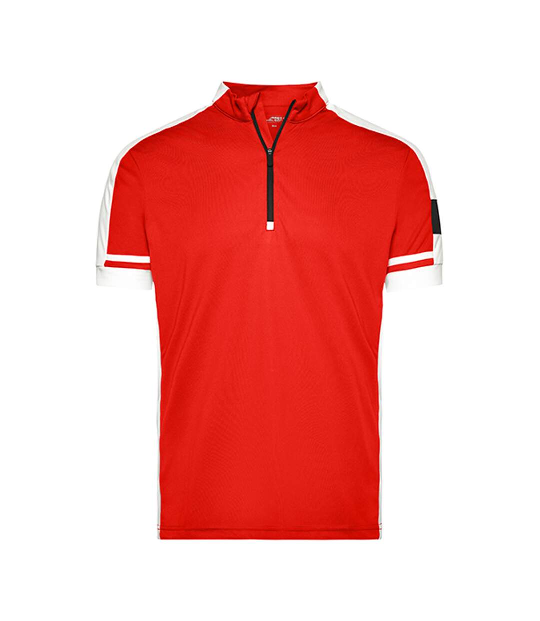 T-shirt Bike Homme Rouge James And Nicholson-1