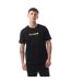 T-shirt Mauricio Homme Noir Jaune Or Cruyff-2