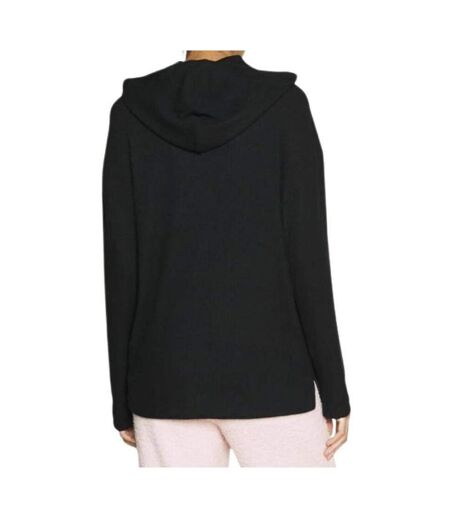 Sweat À Capuche Motif/style Uni Femme Noir Calvin Klein