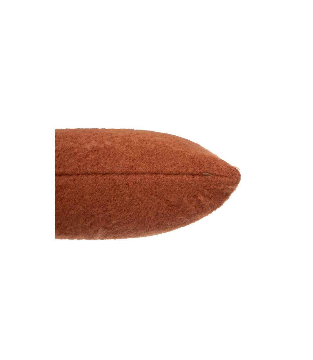 Coussin Déco Effet Mohair Kodi 45x45cm Terracotta-2