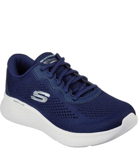 Womens/ladies skech-lite pro perfect time trainers navy Skechers