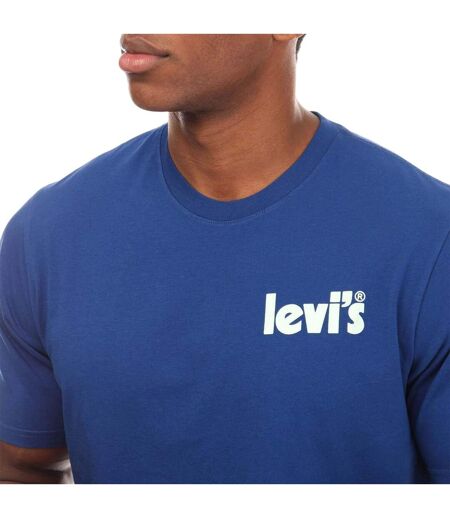 T-shirt Motif/style Logo Homme Bleu Foncé Levis
