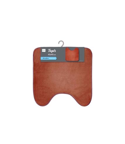 Tapis Contour WC Vitamine 45x45cm Terracotta