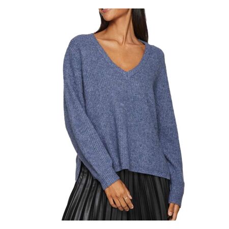 Pull Bleu Femme Vila Vibeluna - L