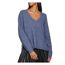 Pull Bleu Femme Vila Vibeluna - L-1