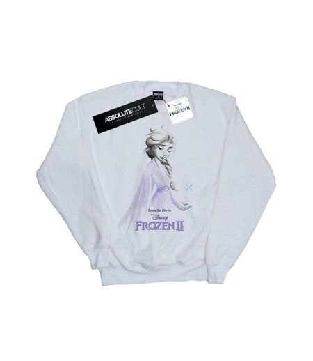 Disney - Sweat FROZEN ELSA UNITY SNOWFLAKE - Femme (Blanc) - UTBI18822