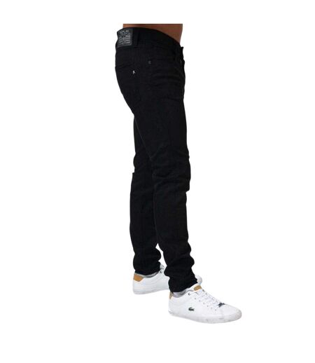 Mens Anbass Slim Jeans Black Replay