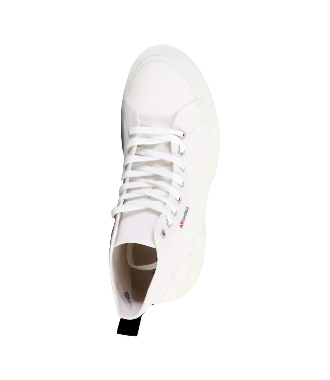 Basket Montante à Lacets Superga Bubble Mid