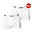 Pack Of 2  Mens Boxer Shorts  White Lonsdale-1