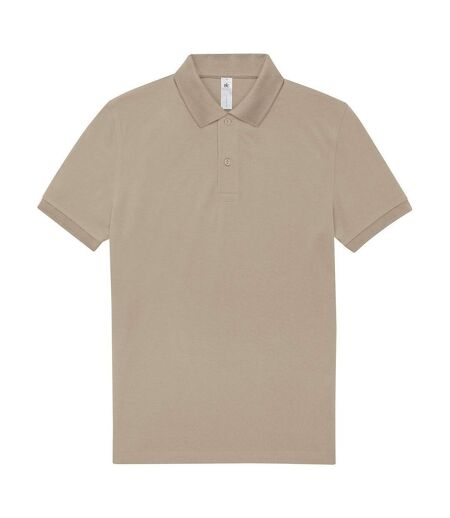 Polo manches courtes - Homme - PU424 - beige mastic