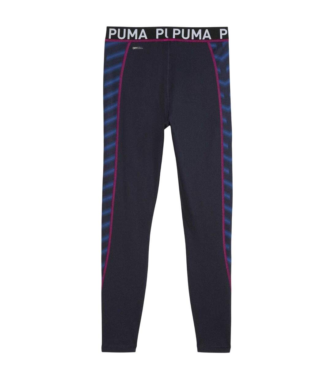 Womens/ladies Blaze Training Tights Black Blue Puma-3
