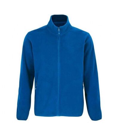 SOLS Mens Factor Recycled Fleece Jacket (Royal Blue)