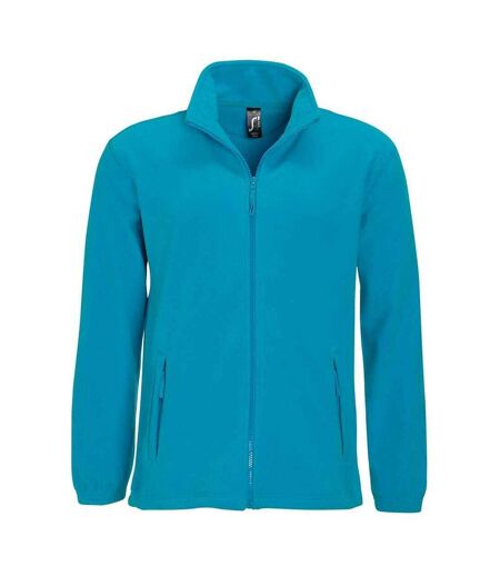 Veste Polaire North Adulte Turquoise Pâle SOLS
