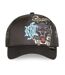 Casquette trucker imprimée avec filet Chained Wolf Rock'n Free Life-2