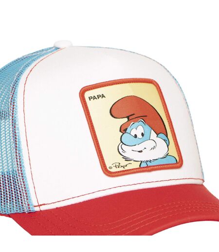 Casquette trucker avec filet The Smurfs Papa Capslab