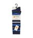 3 Paires Chaussettes Homme Bambou Respirantes-2