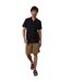 Chemise Manches Courtes Motif/style Bord En Crochet Homme Noir Threadbare-1