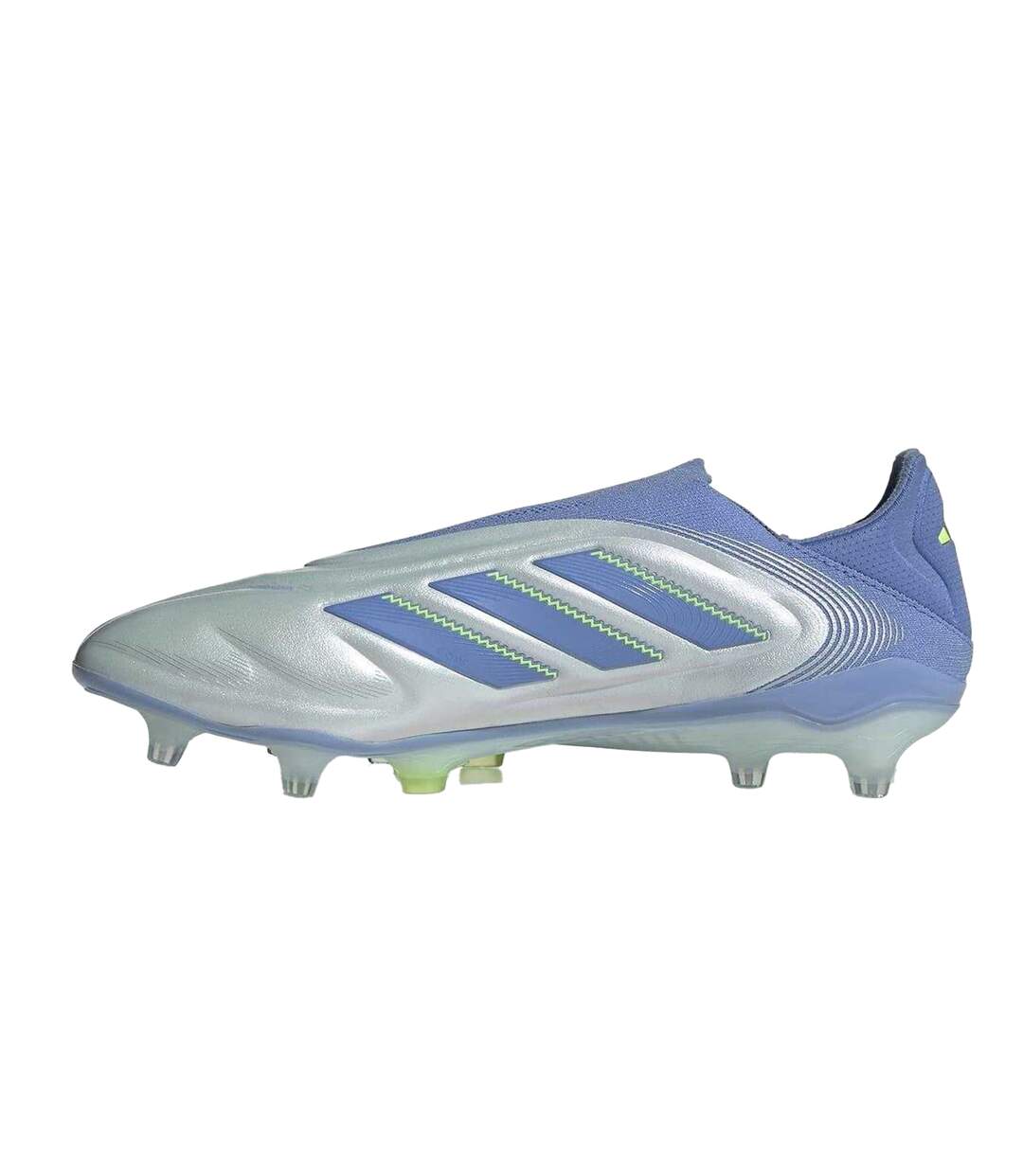 Unisex Adult Copa Pure Iii Elite Leather Firm Ground Football Boots Blue Lemon Adidas-3