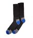 Pack Of 6  Mens Heavy Duty Socks  Multicoloured Public Dealz-4