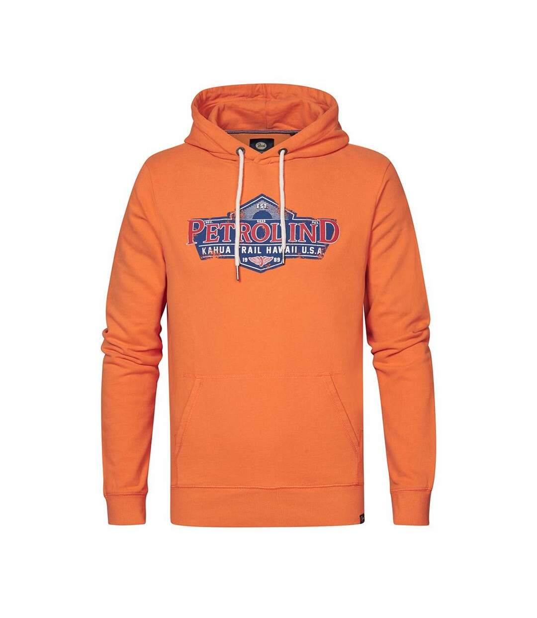 Sweat à Capuche Orange Homme Petrol Industries Hooded 1040 - M-1