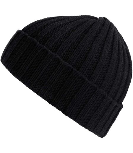 Atlantis Unisex Adult Shore Chunky Recycled Beanie (Black) - UTAB616