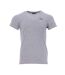 T-shirt gris homme schott nyc brodé-1