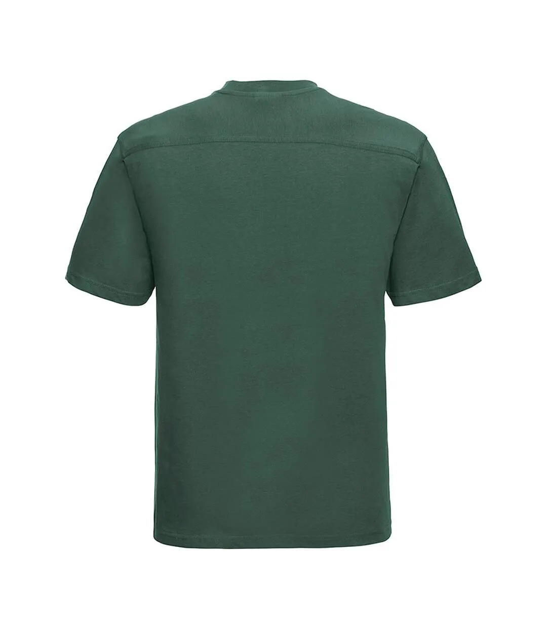 T-shirt Travail Homme Vert Bouteille Russell-2
