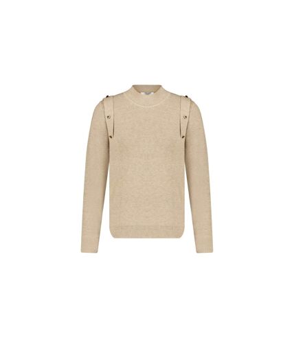 Pull côtelé à col montant pour femme MATYCIA