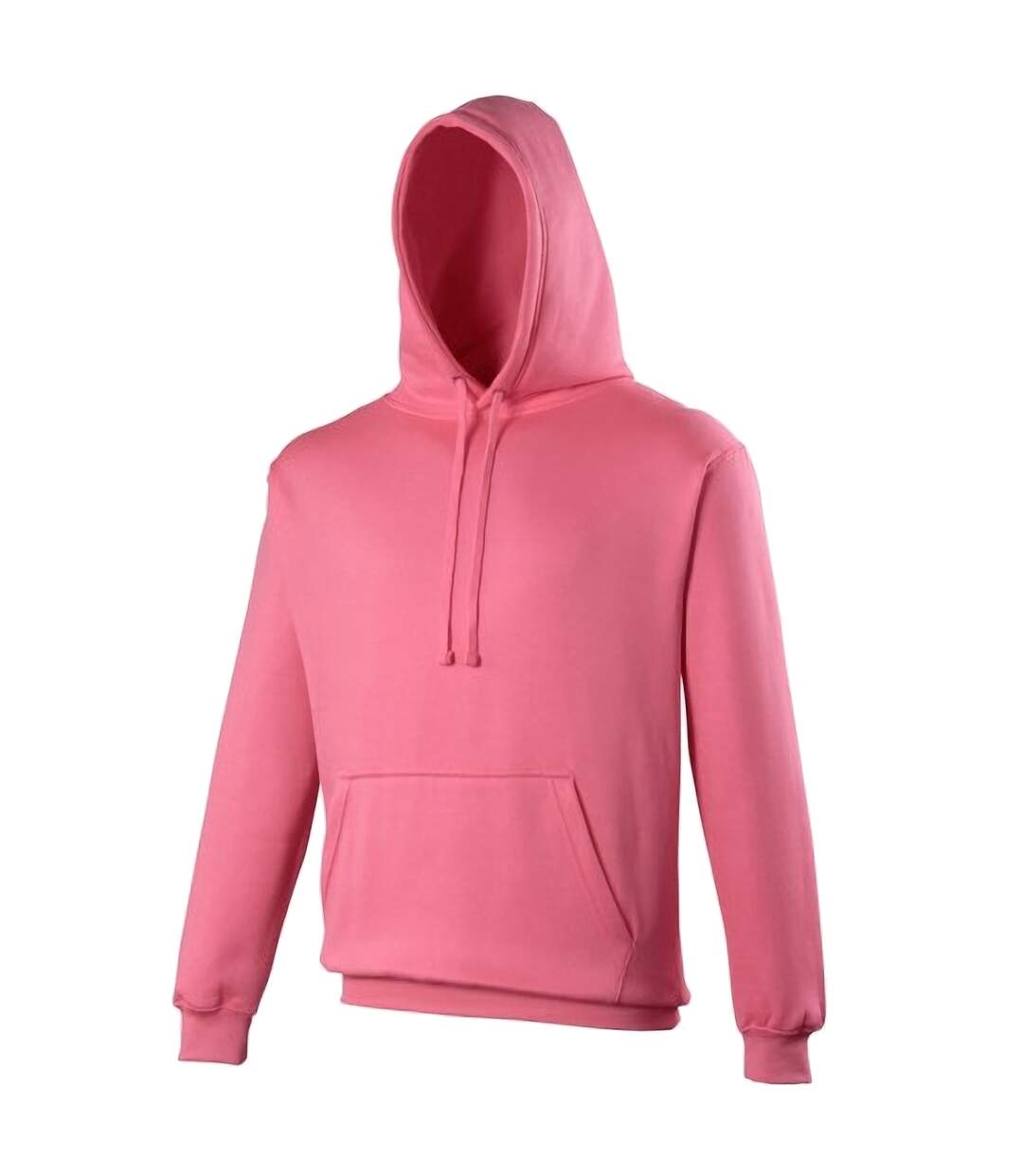 Sweatshirt à capuche adulte unisexe rose électrique Awdis