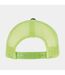 Casquette Trucker Charbon Vert Néon Flexfit-2
