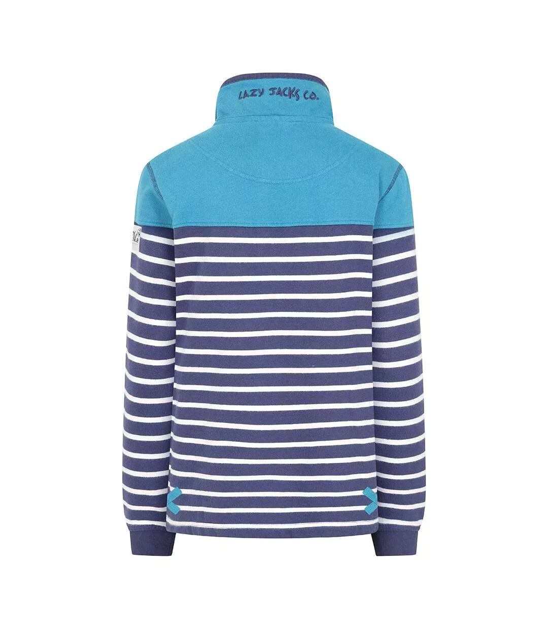 Sweat Femme Turquoise Vif Lazy Jacks-4