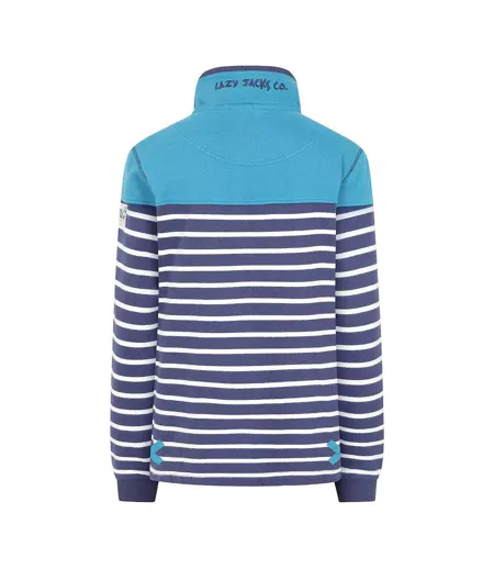 Sweat Femme Turquoise Vif Lazy Jacks