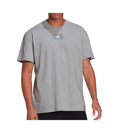 T-shirt Gris Homme Adidas M Fv T - L