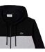 Veste À Capuche Homme Noir Gris Lacoste-4